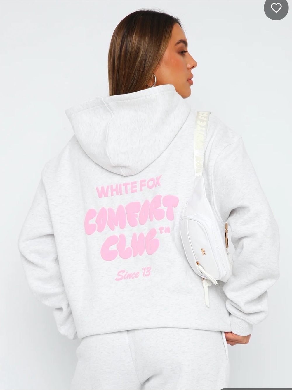 WhiteFox Comfort Club Mist Hoodie NWT